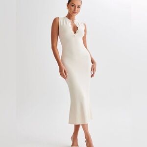 Meshki Korva Knit Midi Dress